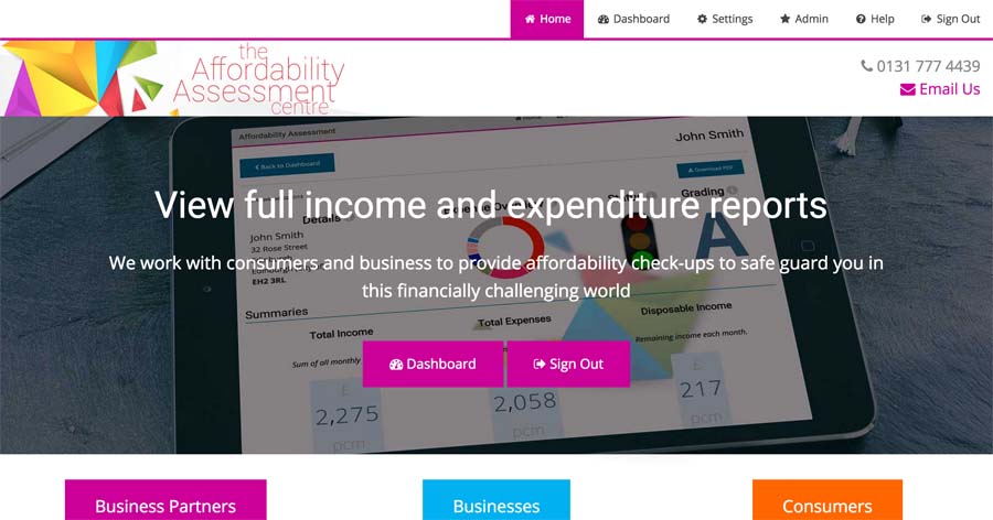 Affordability Assessment Centre